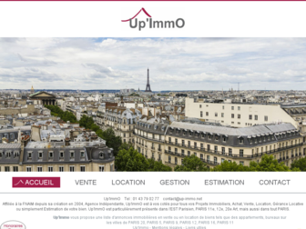 up-immo.net website preview