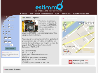 agence-estimmo.com website preview