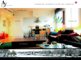 ajflatservices.com website preview