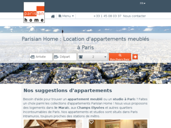 parisianhome.com website preview