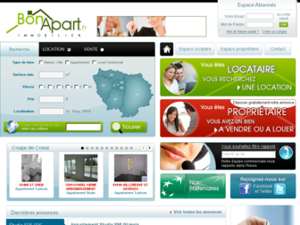 bonapart.fr website preview