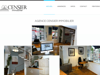 censierimmobilier.fr website preview