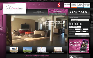 bientotchezvous.com website preview