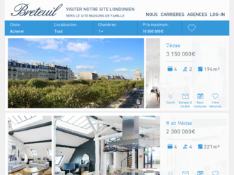 breteuilimmo.com website preview