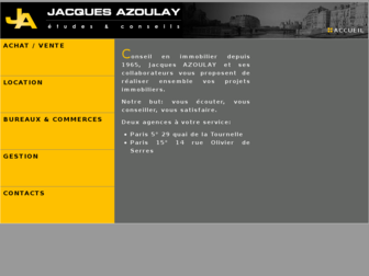 azoulay.net website preview