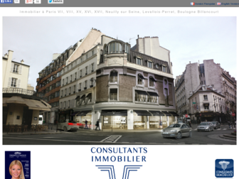consultants-immobilier.com website preview