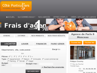 paris8monceau.coteparticuliers.com website preview