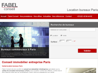 fabelconseil.com website preview