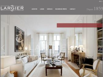 largier.fr website preview