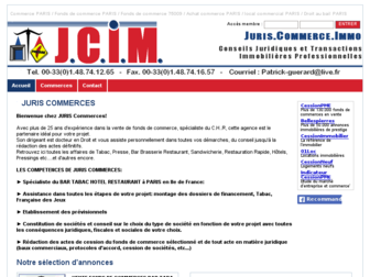juris-commerces.octissimo.com website preview