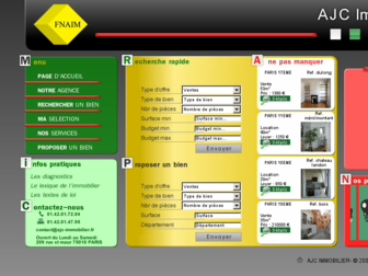 ajc-immobilier.fr website preview