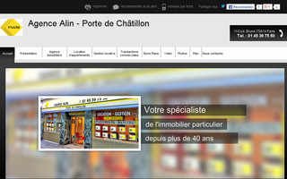 agence-alin.fr website preview
