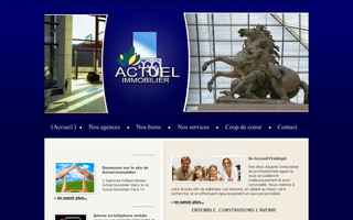 actuel-immobilier.fr website preview