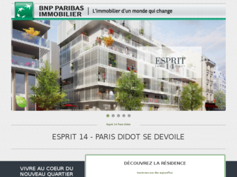 paris-esprit14.fr website preview