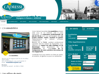le-mmobiliere.com website preview