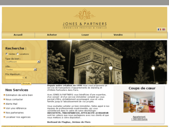 jones-partners.fr website preview