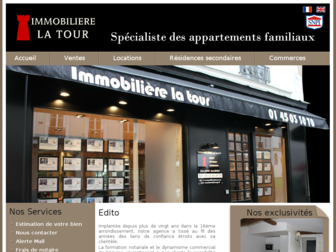 immobilierelatour.com website preview