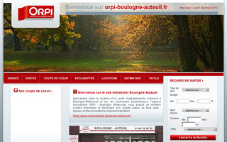 orpi-boulogne-auteuil.fr website preview