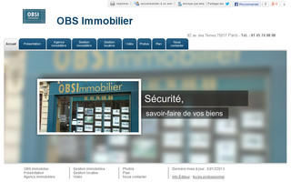 obsimmobilier.com website preview