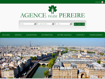 agencepereire.com website preview