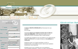 crespinimmo.com website preview