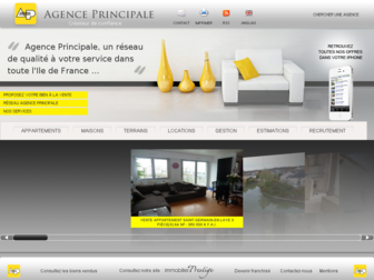 agenceprincipale.com website preview