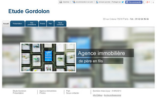 etude-gordolon.com website preview