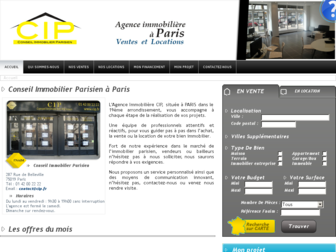 cip.fr website preview