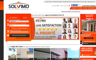 immobilier-paris-19.solvimo.com website preview