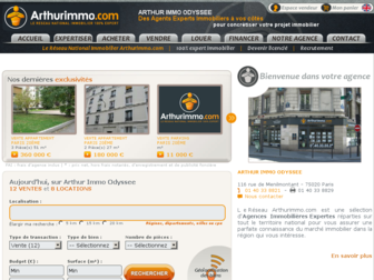 paris20-arthurimmo.com website preview