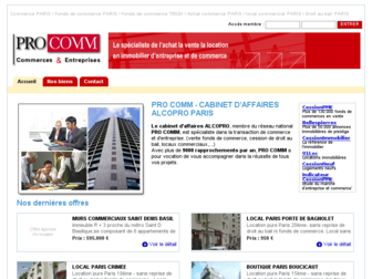 alcopro.reseau-procomm.com website preview