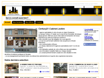 cabinetleclere.com website preview