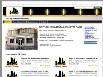 magentalafayette-century21.octissimo.com website preview