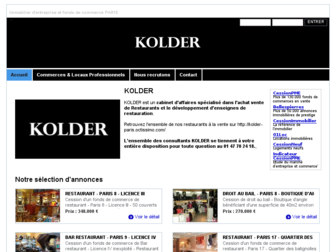 kolder-paris.octissimo.com website preview
