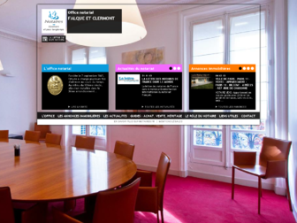 falqueclermont.notaires.fr website preview