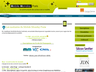 mobilemondayfrance.org website preview