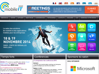 mobile-it-expo.fr website preview