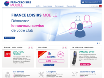 franceloisirsmobile.com website preview