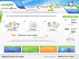 monextel.com website preview