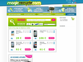 magicrecycle.com website preview