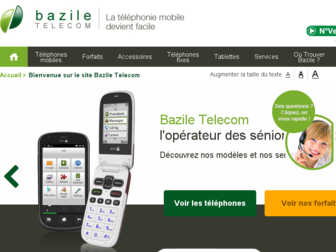 bazile.fr website preview