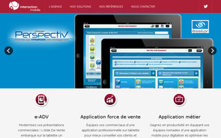 interaction-mobile.com website preview