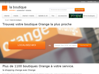 agence.orange.fr website preview