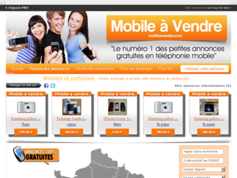mobileavendre.com website preview