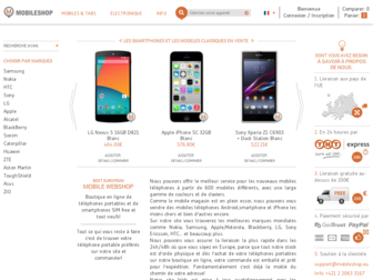 fr.mobileshop.eu website preview