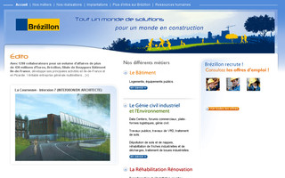 brezillon.fr website preview