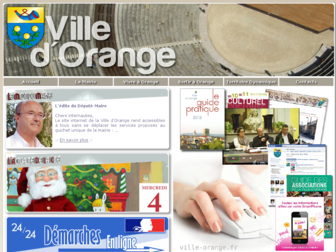 ville-orange.fr website preview
