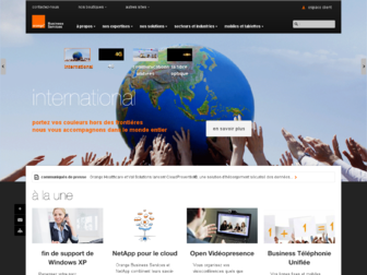 orange-business.com website preview
