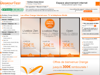 orange.degrouptest.com website preview