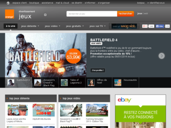 jeu.orange.fr website preview